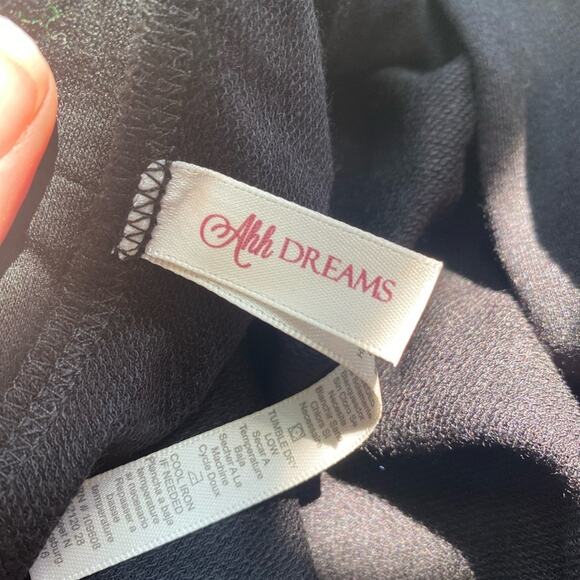 Ahh Dreams NWOT Cold Shoulder Asymmetric Soft Cozy Lounge Cardigan Women's 3X - Picture 5 of 7